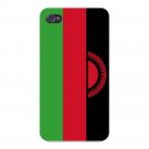 Malawi World Country National Flag - FITS iPhone 5 5s Plastic Snap On Case