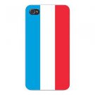 Luxembourg World Country National Flag - FITS iPhone 5 5s Plastic Snap On Case