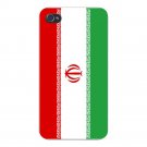 Iran World Country National Flag - FITS iPhone 5 5s Plastic Snap On Case
