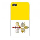 Holy See (Vatican City) Country Flag - FITS iPhone 5 5s Plastic Snap On Case