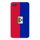 Haiti World Country National Flag - FITS iPhone 5 5s Plastic Snap On Case