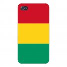 Guinea World Country National Flag - FITS iPhone 5 5s Plastic Snap On Case