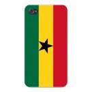 Ghana World Country National Flag - FITS iPhone 5 5s Plastic Snap On Case