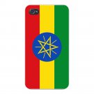 Ethiopia World Country National Flag - FITS iPhone 5 5s Plastic Snap On Case