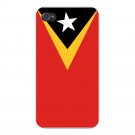 East Timor World Country National Flag - FITS iPhone 5 5s Plastic Snap On Case