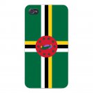 Dominica World Country National Flag - FITS iPhone 5 5s Plastic Snap On Case