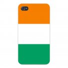 Cote d'Ivoire (Ivory Coast) Country Flag - FITS iPhone 5 5s Plastic Snap On Case