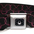 Deadmau5 Pink Faces Seatbelt Belt