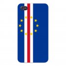 Cape Verde World Country National Flag - FITS iPhone 5 5s Plastic Snap On Case