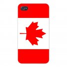 Canada World Country National Flag - FITS iPhone 5 5s Plastic Snap On Case