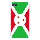 Burundi World Country National Flag - FITS iPhone 5 5s Plastic Snap On Case