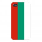 Bulgaria World Country National Flag - FITS iPhone 5 5s Plastic Snap On Case