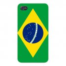 Brazil World Country National Flag - FITS iPhone 5 5s Plastic Snap On Case