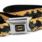 Batman Weathered Bat Signal Seatbelt Belt