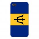 Barbados World Country National Flag - FITS iPhone 5 5s Plastic Snap On Case
