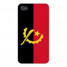 Angola World Country National Flag - FITS iPhone 5 5s Plastic Snap On Case