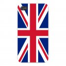 The United Kingdom UK World Country Flag - FITS iPhone 4 4s Plastic Snap On Case
