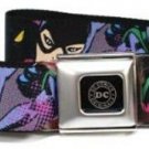 DC Comics Batman Seatbelt Belt - CATWOMAN Poses w/ Cat