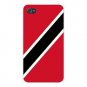 Tobago World Country National Flag - FITS iPhone 4 4s Plastic Snap On Case
