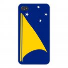 Tokelau World Country National Flag - FITS iPhone 4 4s Plastic Snap On Case