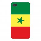 Senegal World Country National Flag - FITS iPhone 4 4s Plastic Snap On Case
