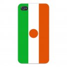 Niger World Country National Flag - FITS iPhone 4 4s Plastic Snap On Case