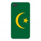 Mauritania World Country National Flag - FITS iPhone 4 4s Plastic Snap On Case