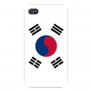 South Korea World Country National Flag - FITS iPhone 4 4s Plastic Snap On Case