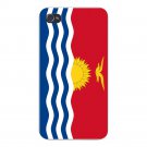 Kiribati World Country National Flag - FITS iPhone 4 4s Plastic Snap On Case