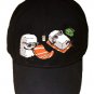 "Summer Sushi" Sunbathing on Ocean Beach Vacation - Black Adjustable Cap Hat