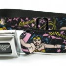 Wonder Woman and Stars Seatbelt Belt