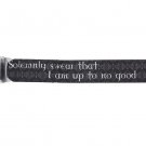 Harry Potter Seatbelt Belt - "I Solemnly Swear That I Am Up To No Good" Text