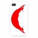 Easter Island World Country Flag - FITS iPhone 4 4s Plastic Snap On Case