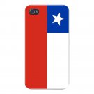 Chile World Country National Flag - FITS iPhone 4 4s Plastic Snap On Case
