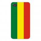 Bolivia World Country National Flag - FITS iPhone 4 4s Plastic Snap On Case
