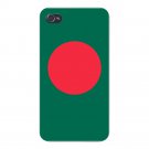 Bangladesh World Country National Flag - FITS iPhone 4 4s Plastic Snap On Case