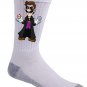 Plumbtrix Long Coat Character Hero Video Game & Movie Parody - Crew Socks Pair