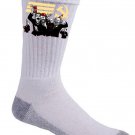 Communist Party Funny Pun Famous Communist Leaders Partying - Crew Socks Pair