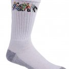 All Heroes & Villains Video Game & Bat Super Hero Parody - Crew Socks Pair