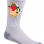 Plumbing Time King Character Video Game & TV Show Parody - Crew Socks Pair