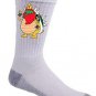 Plumbing Time King Character Video Game & TV Show Parody - Crew Socks Pair