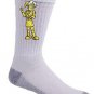 Plumbing Wars Shiny Robot Man Video Game & Space Movie Parody - Crew Socks Pair