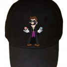 Plumbtrix Long Coat Hero Guy Game & Movie Parody - Black Adjustable Cap Hat