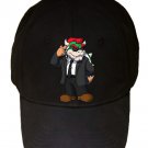 Plumbtrix Villain Suit & Earpiece Game & Movie Parody - Black Adjustable Cap Hat