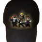 Plumbtrix Group Video Game & Action Movie Parody - Black Adjustable Cap Hat