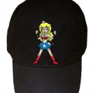 Plumbers League of America Female Super Hero Parody - Black Adjustable Cap Hat