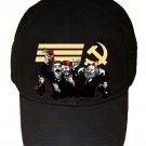 Communist Party Famous Red Leaders Funny Pun Humor - Black Adjustable Cap Hat