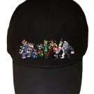 All Heroes & Villains Video Game & Super Hero Parody - Black Adjustable Cap Hat