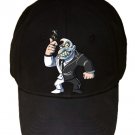 Disfigured Face Villain Game & Super Hero Parody - Black Adjustable Cap Hat