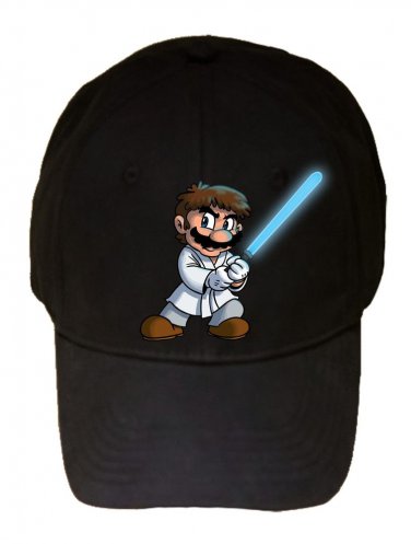 Plumbing Wars Main Hero Character Game & Movie Parody - Black Adjustable Cap Hat